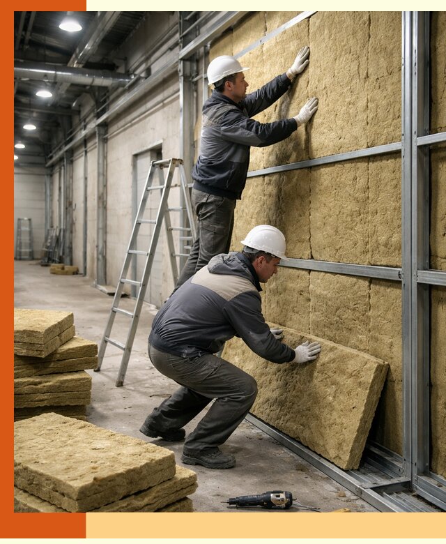 Утепление цеха под ключ в Шарыпово с гарантией качества