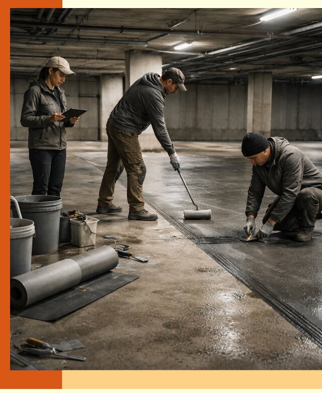 Гидроизоляция паркинга в Шарыпово: качественная защита зданий